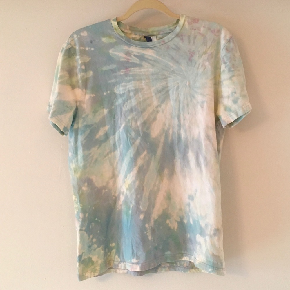 Custom tie dye tee